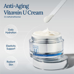 CU: VITAMIN U ingredients Niacinamide, Adenosine, Ceramide for skin support