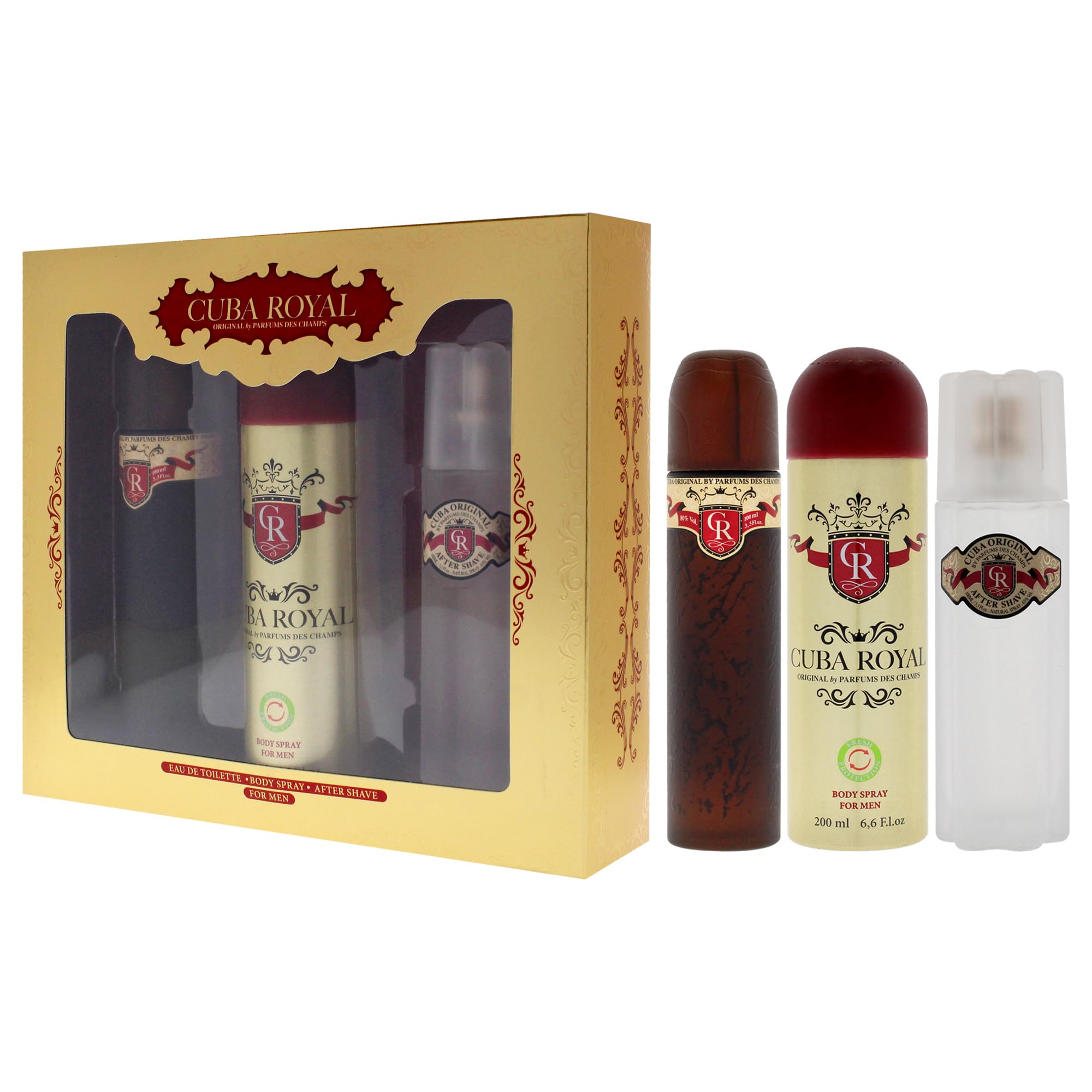 Cuba Royal gift set packaging, ready for gifting.
