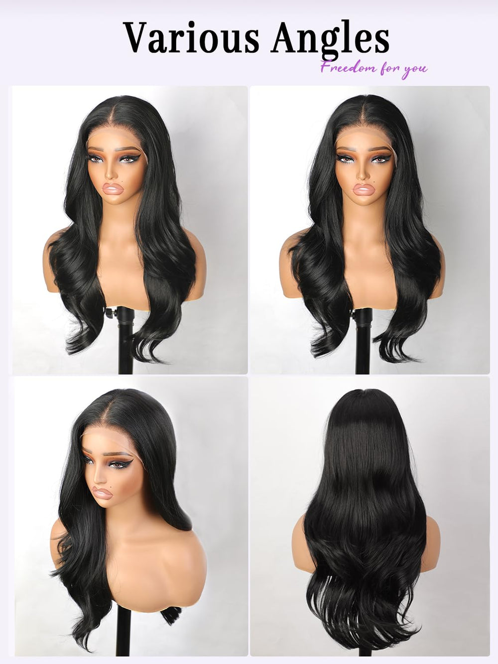 Cuiud beginner friendly wig easy to install and style