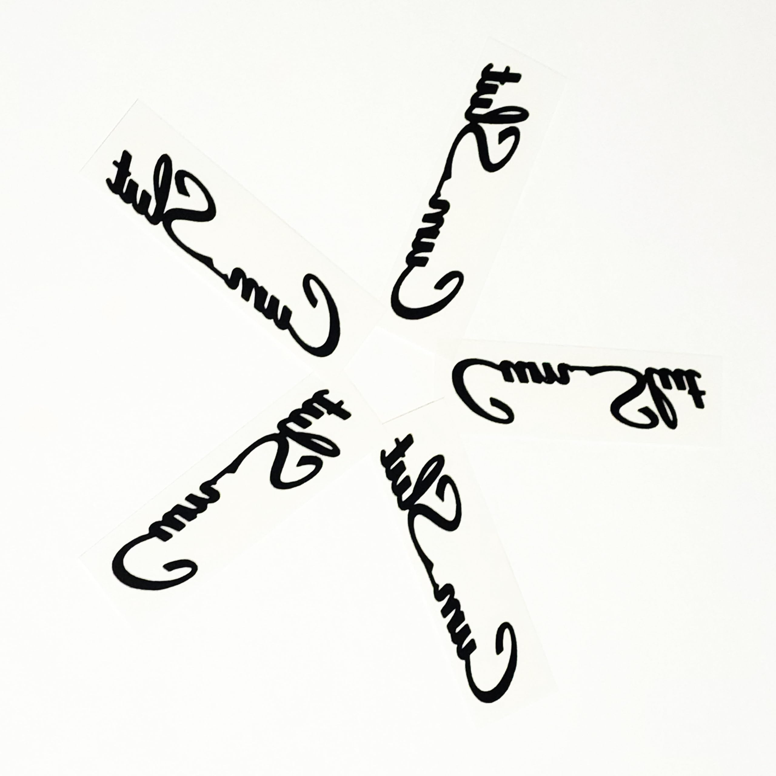 CumSlut easy-application tattoo for quick body art at events