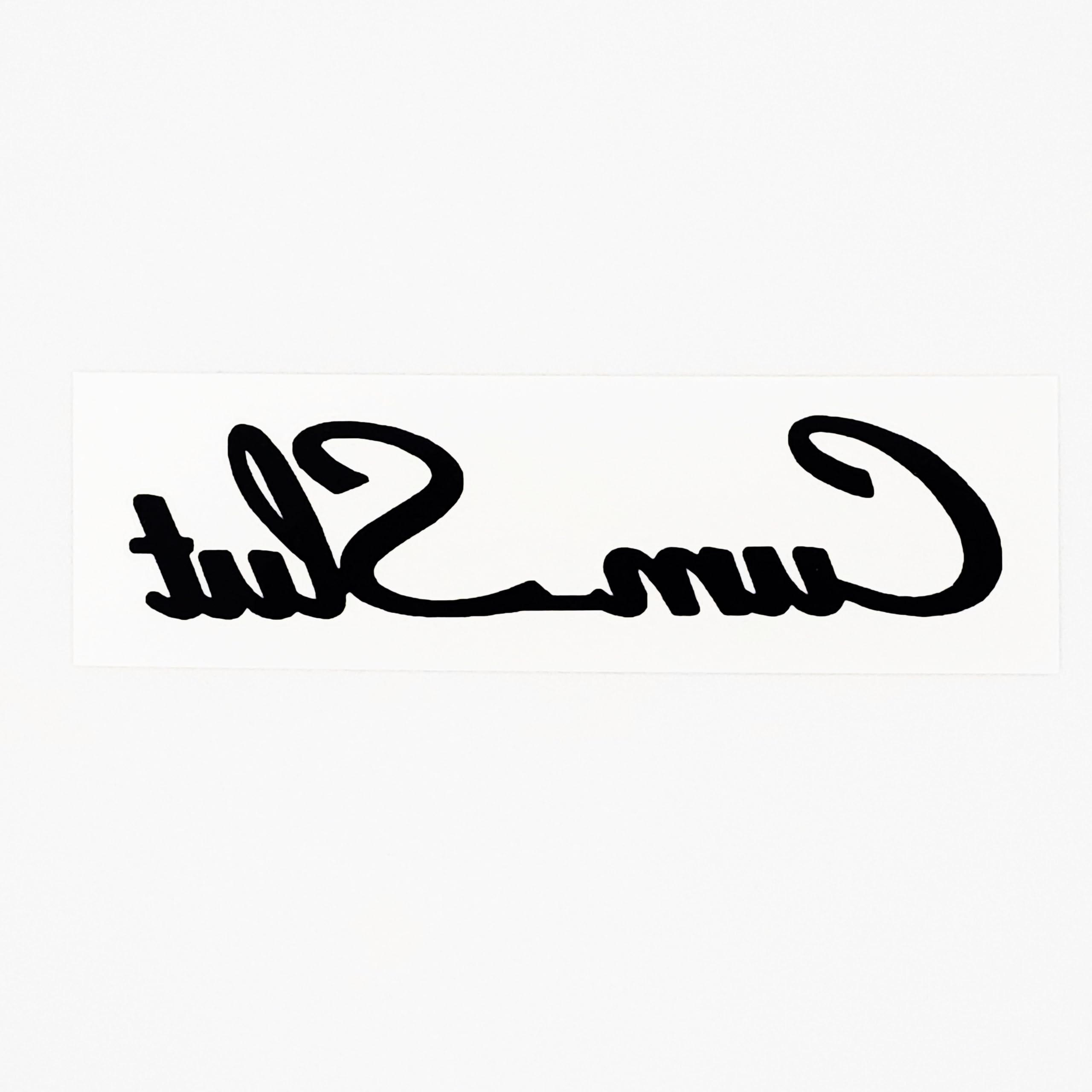 CumSlut party accessory tattoo elevates playful outfits
