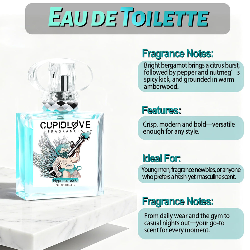 Cupidlove Eau de Toilette bergamot-note close-up highlighting citrus opening.