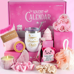 cuploov spa advent calendar box hints at a full countdown to pampering