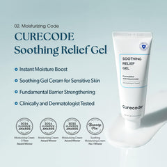 Application spread shows quick absorption for calm, non-greasy finish