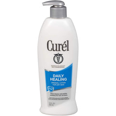 Curel Daily Healing bottle pump keeps skin hydrated for hours