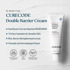 CURECODE Neuromide and ceramide focus highlights barrier reinforcement.