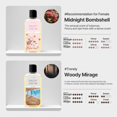 CURESHIELD Baby Musk bottle for gentle post-swim softness.