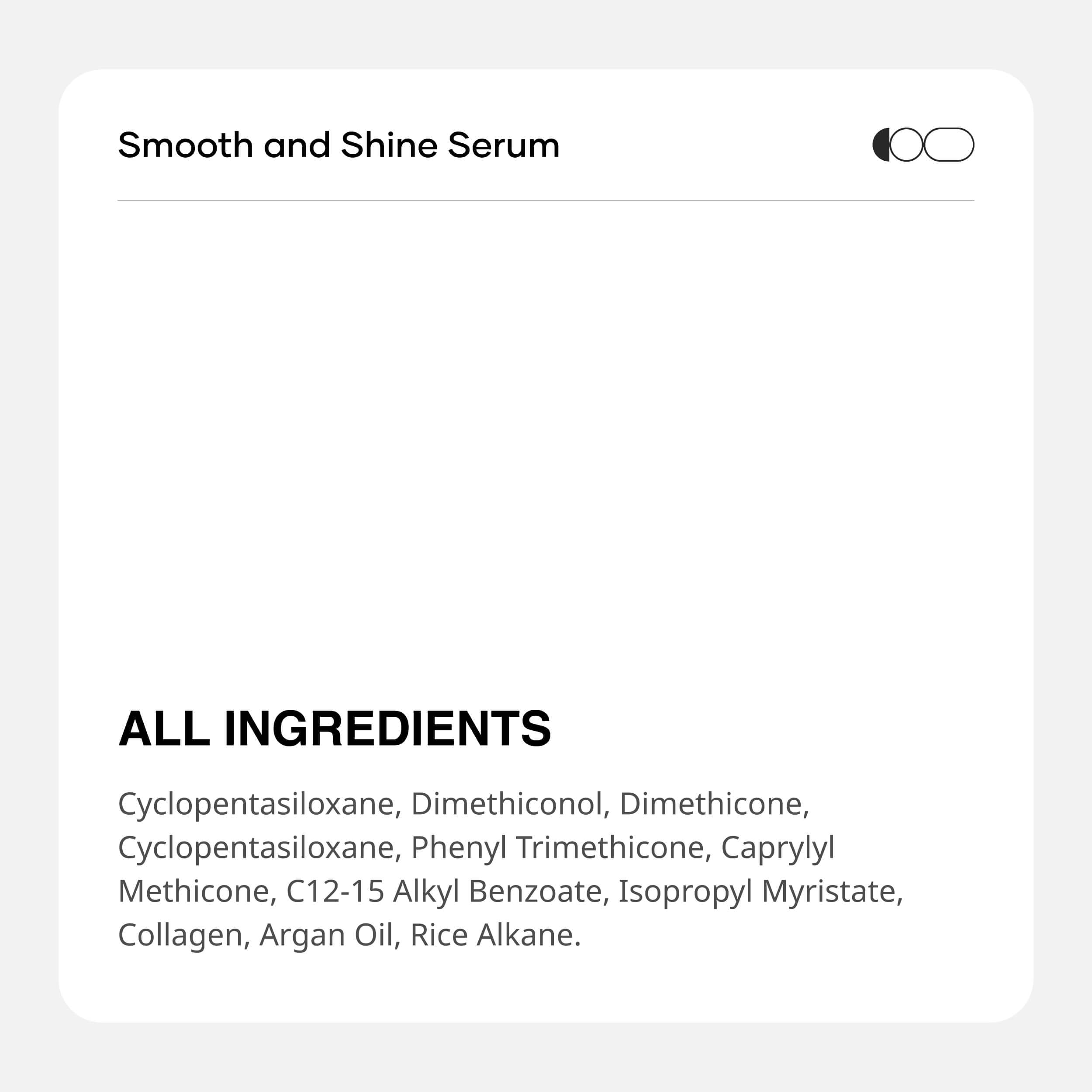 Cureskin serum applied on split ends showing shine and protection