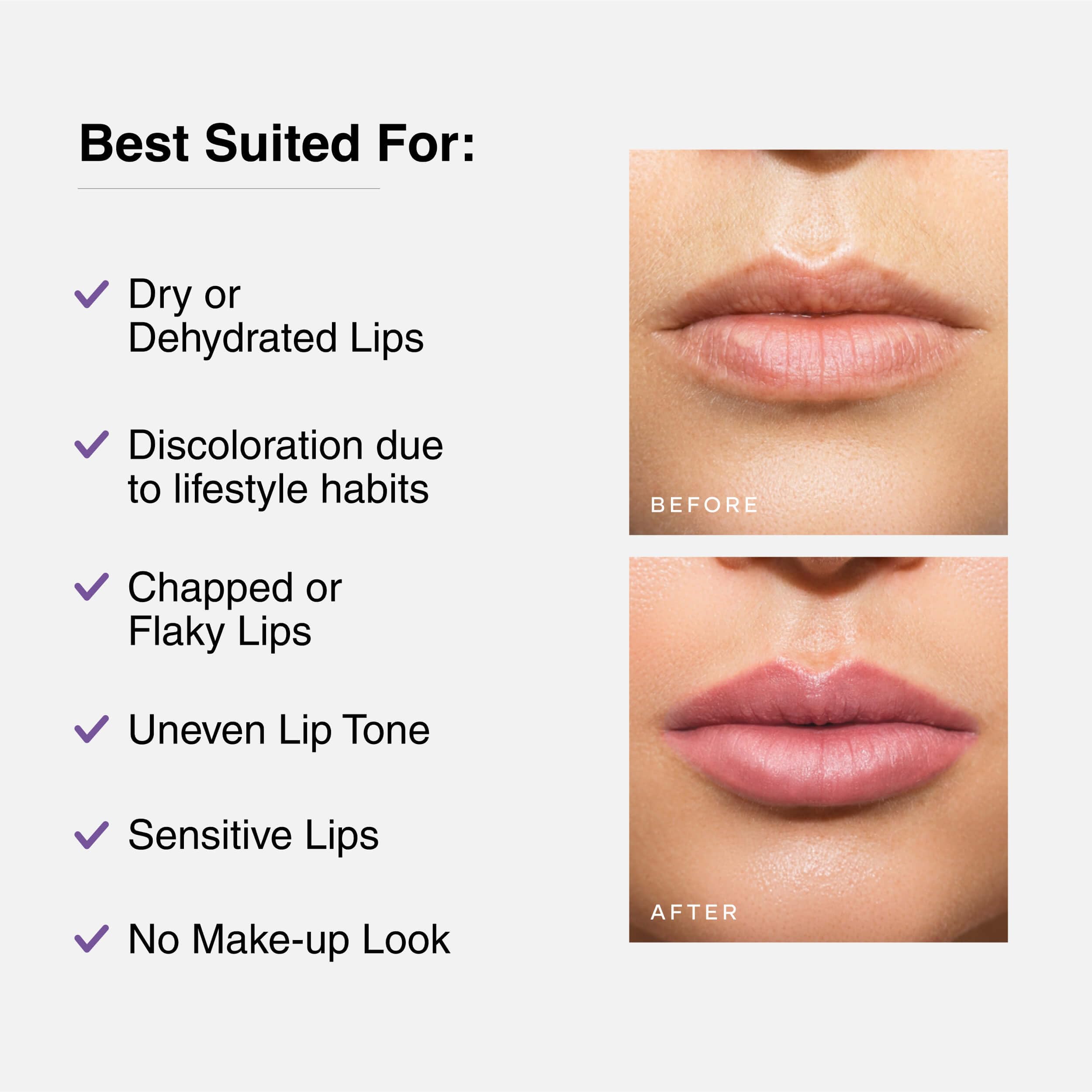Cureskin tinted lip balm packaging on display in a sleek setup