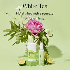 Curie aluminum-free formula leaves no sticky residue or white marks.