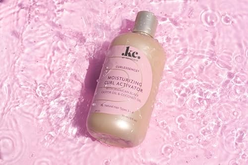 Curlessence natural curls application showing easy styling and manageability