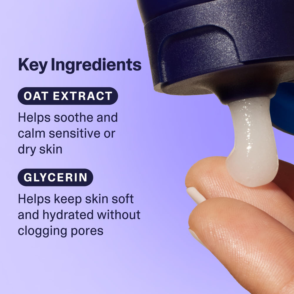 Curology Acne Body Wash bottle with milky gel texture for body breakouts care.
