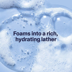 Curology Hydro+ soothing aloe-squalane softens skin after rinse.