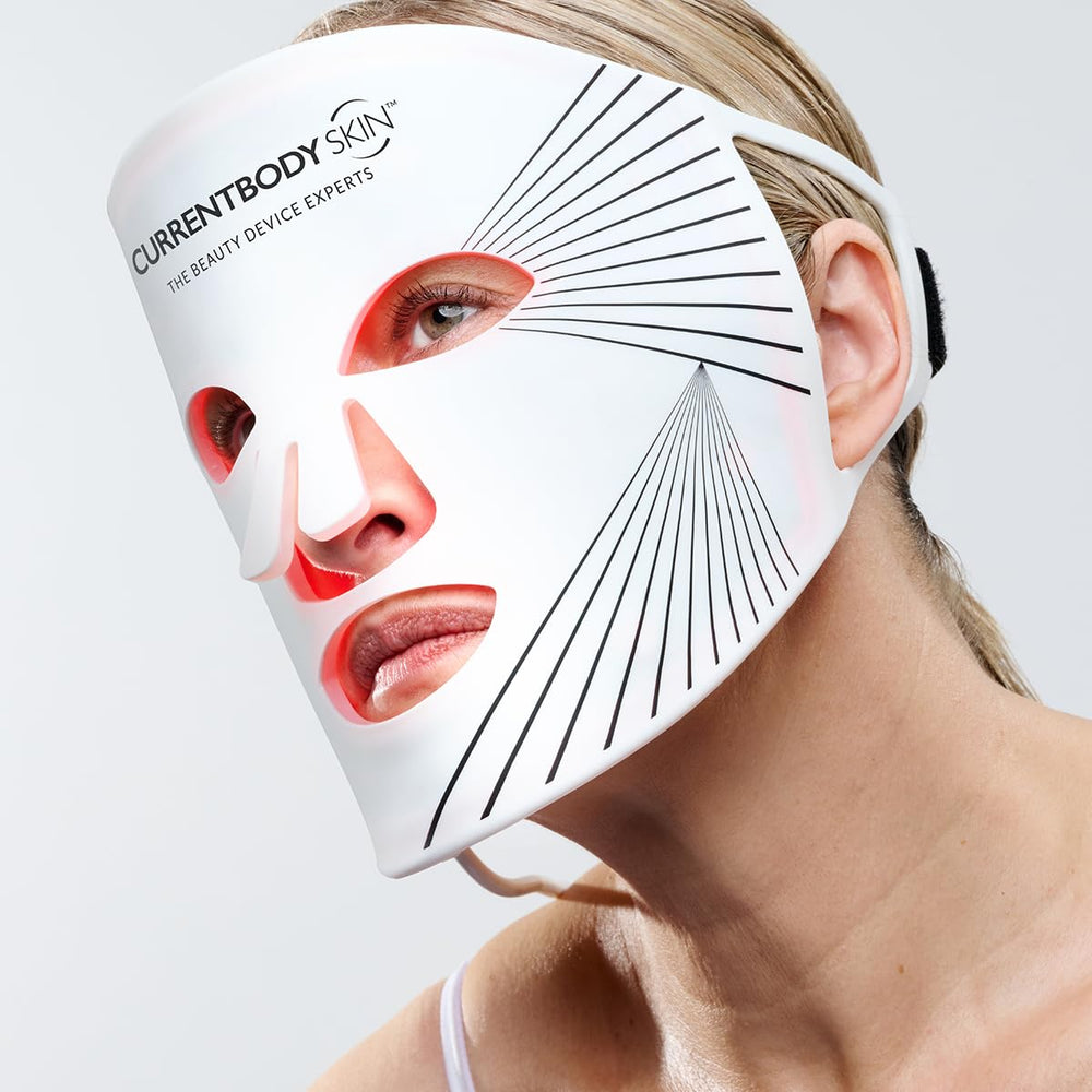 CurrentBody Skin LED Mask uses pillow technology for even light coverage