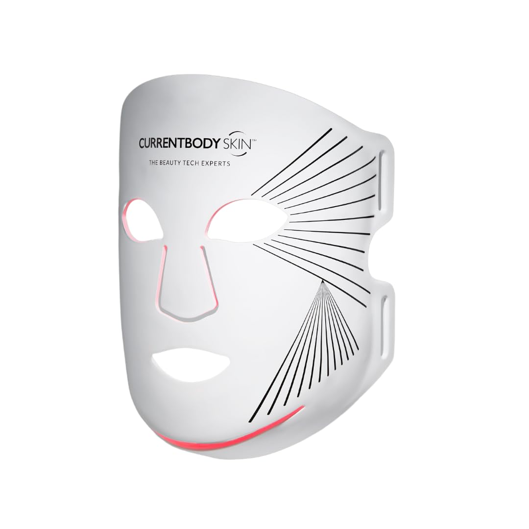 CurrentBody Skin LED Mask Series 2 front view for a smoother, brighter complexion.