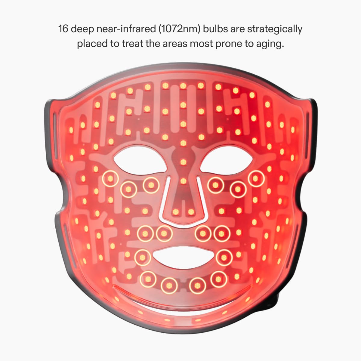 CurrentBody Skin LED Mask Series 2 wavelengths for targeted daily rejuvenation.