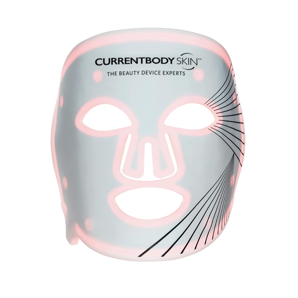 CurrentBody Skin LED Mask with soft silicone wrap for a comfortable home treatment