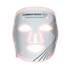 CurrentBody Skin LED Mask with soft silicone wrap for a comfortable home treatment