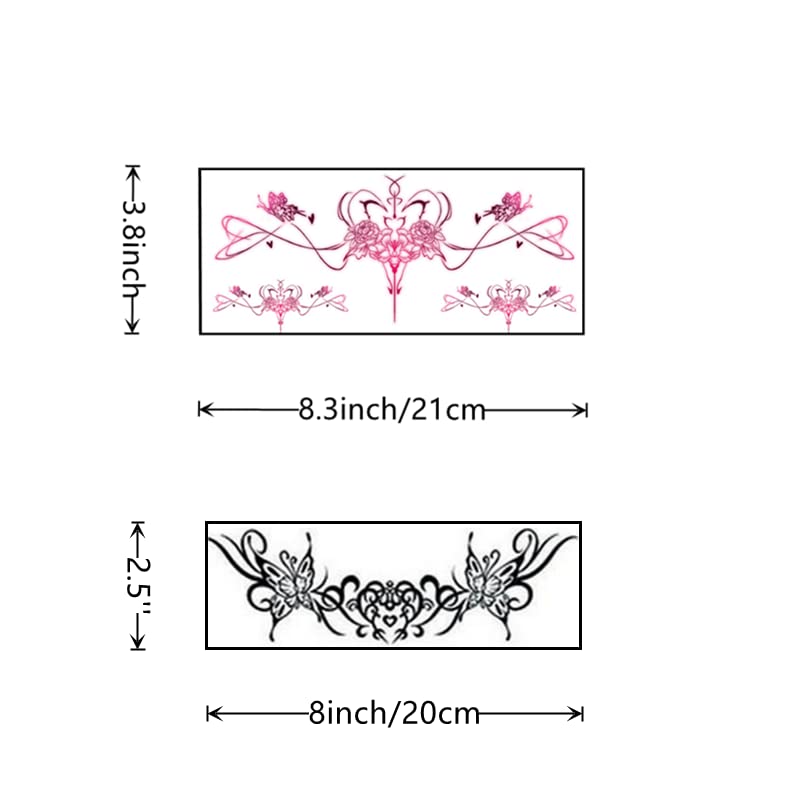 CURTEK waterproof temporary tattoos perfect for a beach party