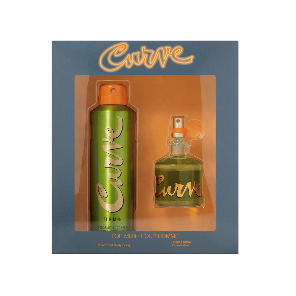 Curve for Men deodorant spray tube complements daily freshness