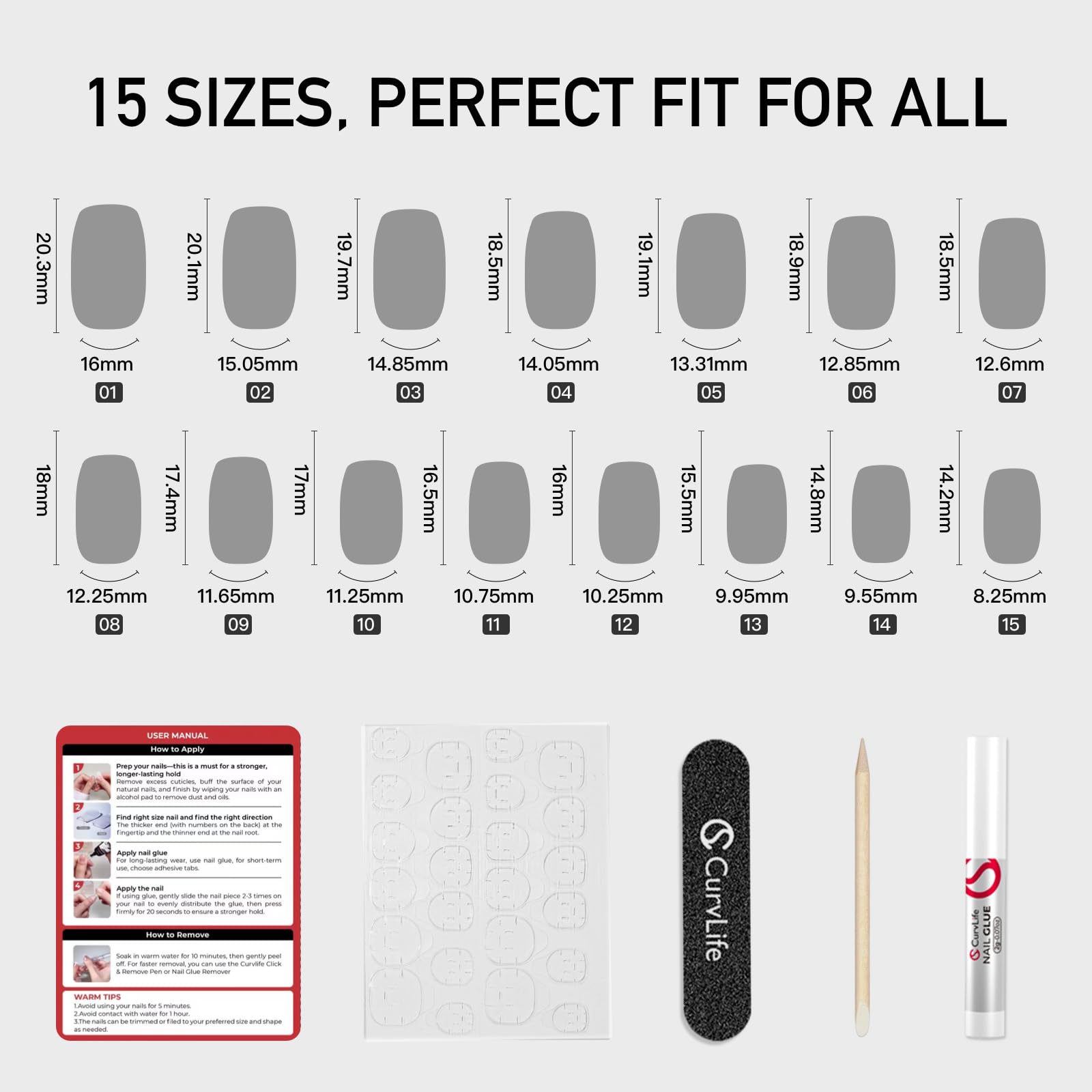 Curvlife durable design withstands typing, chores, and daily activities.