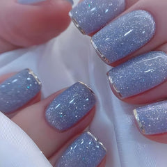 CurvLife leopard print full cover nails for quick salon-style manicure