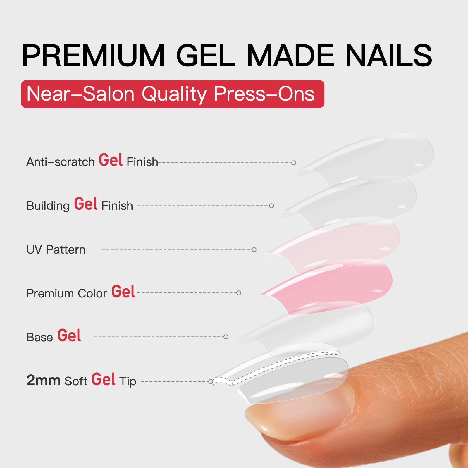 CurvLife double-sided nail file for shaping and prep