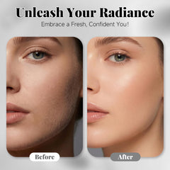 Cutemiss Dermaplane oil application showing pairing for smoother removal