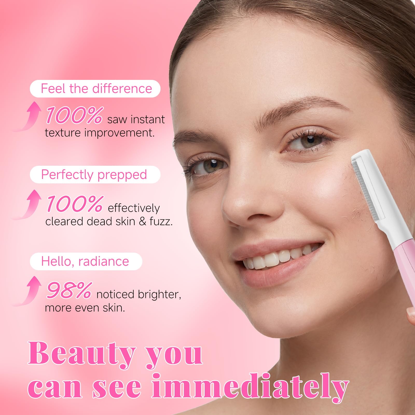 Cutemiss Dermaplane razor replaceable blades cartridge for hygienic use.