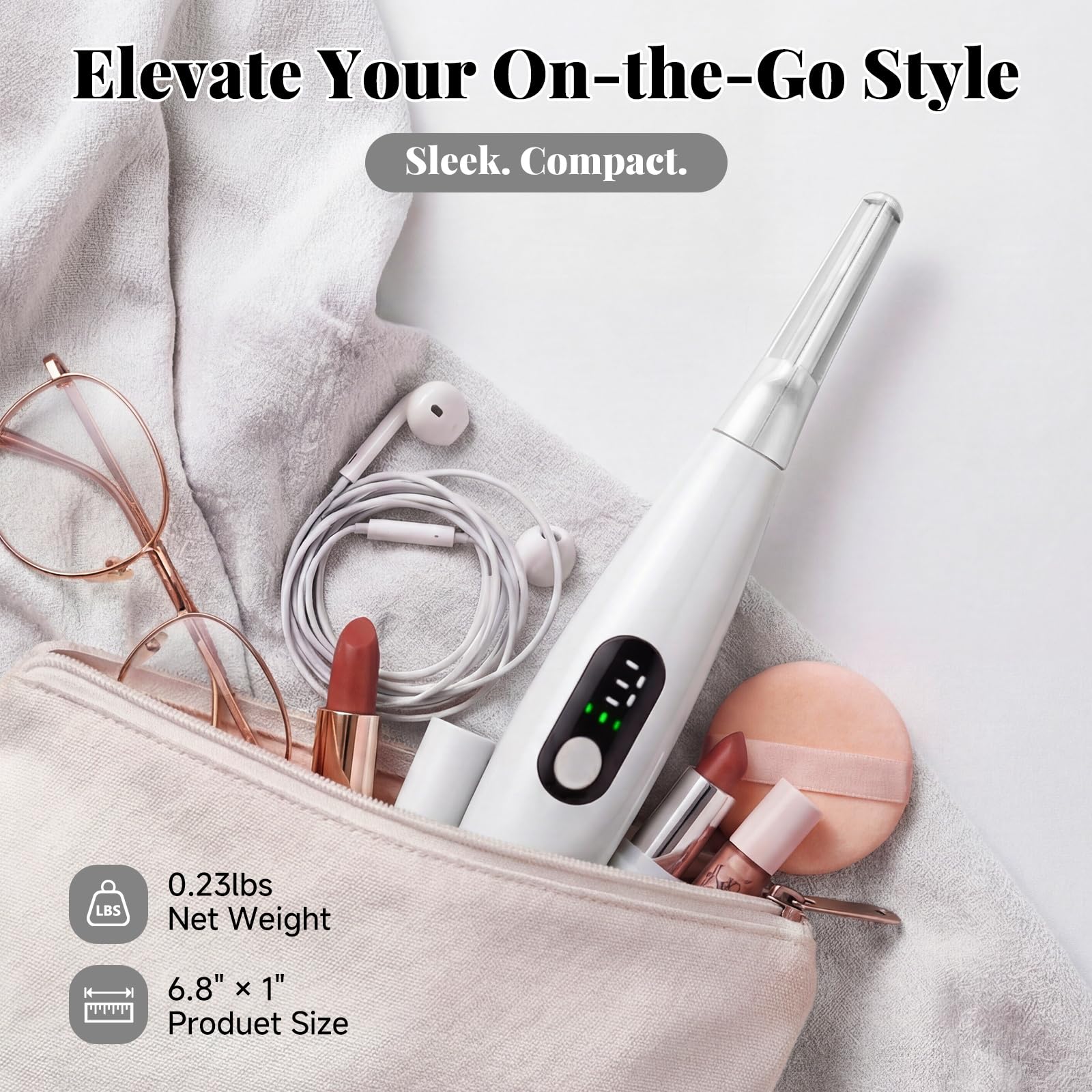 Cutemiss Razor 3-speeds control for skin type customization