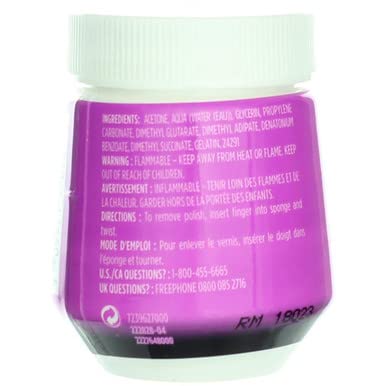 Cutex close-up sponge detail highlights built-in scrub action.