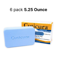 Cuticura deep clean soap bar closeup for smooth daily lather.