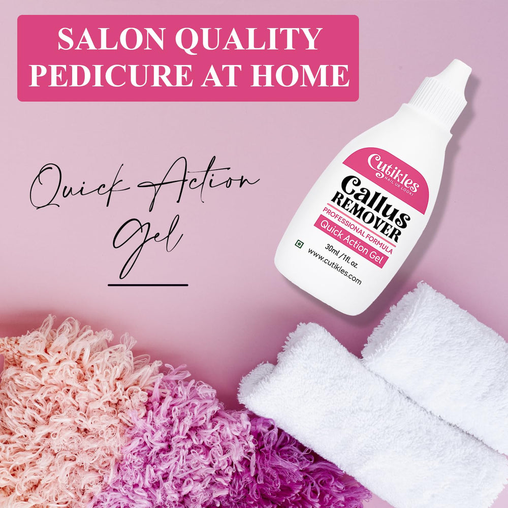 Cutikles gel can be used by men and women in daily foot grooming.