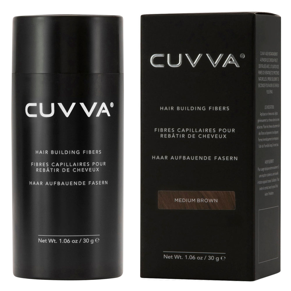 Sprinkling fibers onto thinning areas to add volume with ease.
