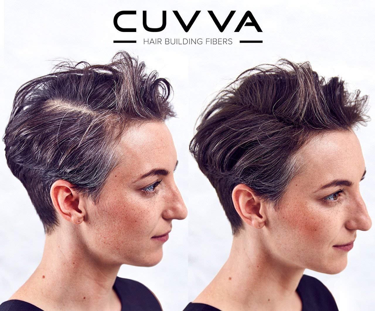 Hair fibers withstand wind and light rain while wearing.