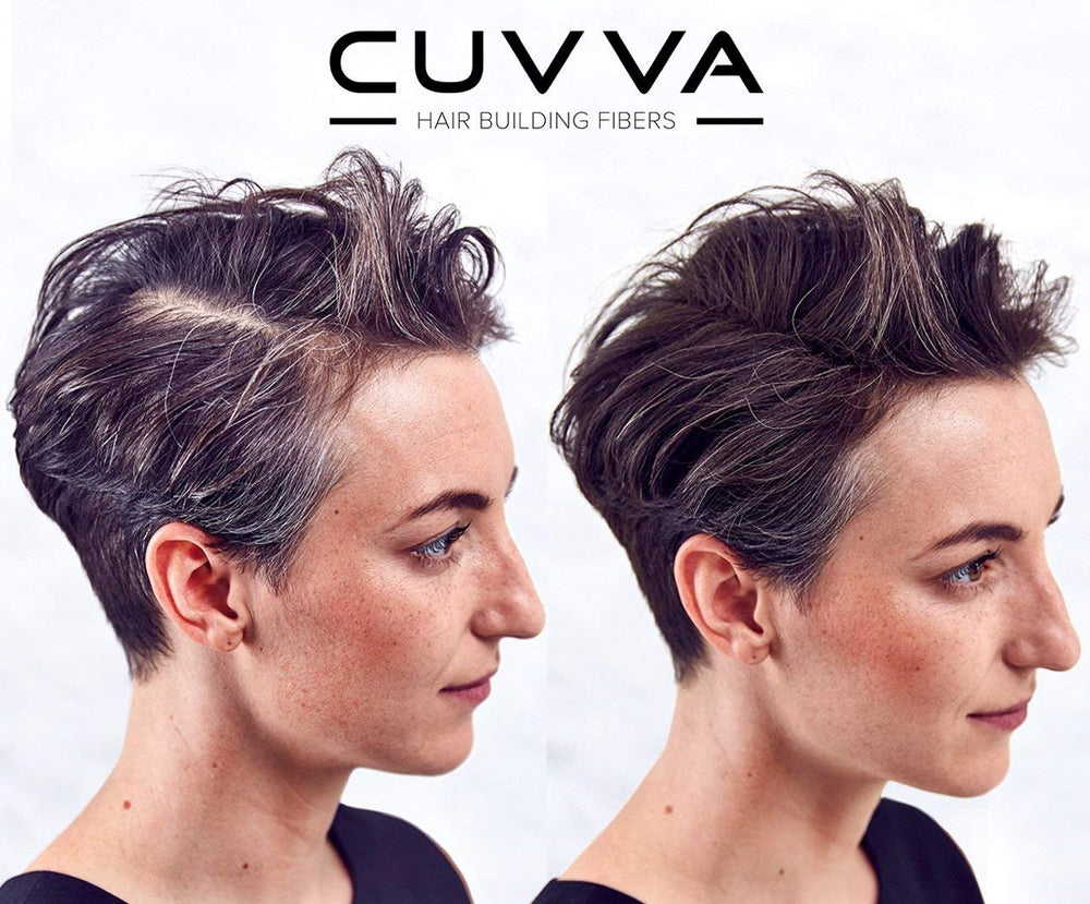 Hair fibers withstand wind and light rain while wearing.