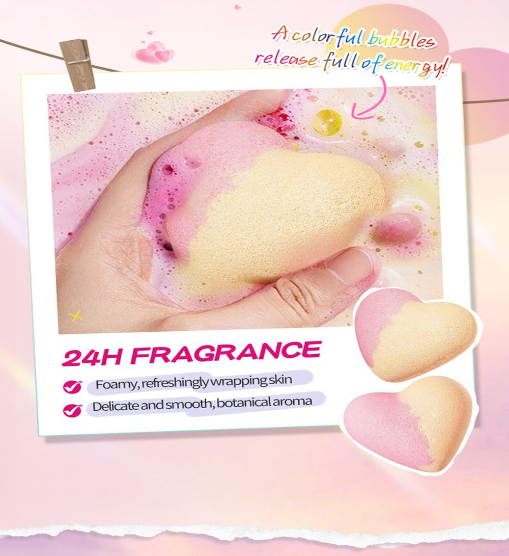 CUYEOIG bath time with color bubbles creating playful spa vibes