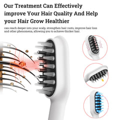 CWTUL Lasercomb-001 LED lights illuminate scalp care for nighttime routines.