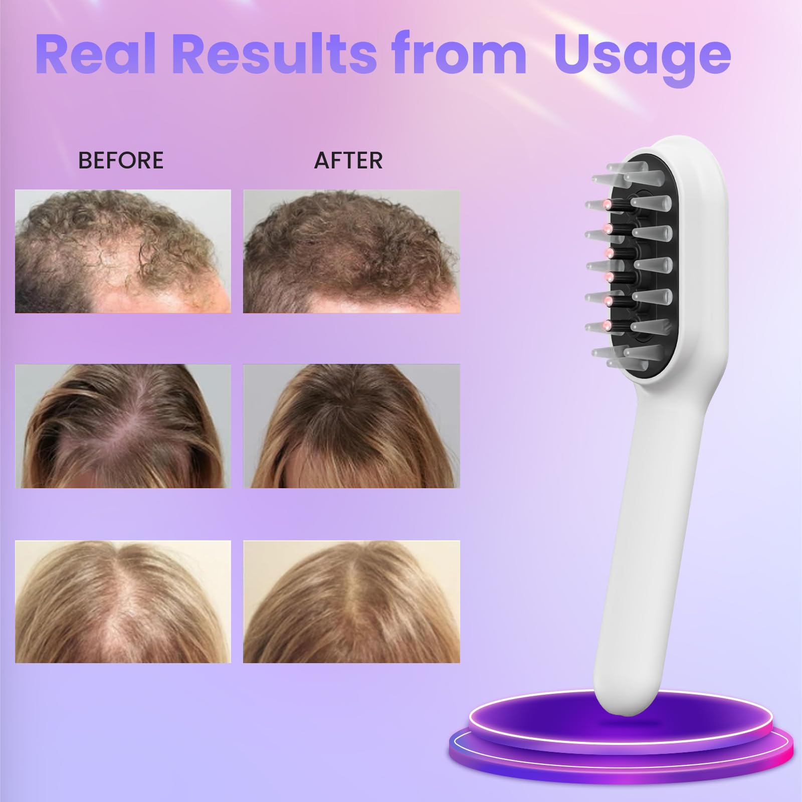 CWTUL Lasercomb-001 oil-serum applicator precisely distributes products.