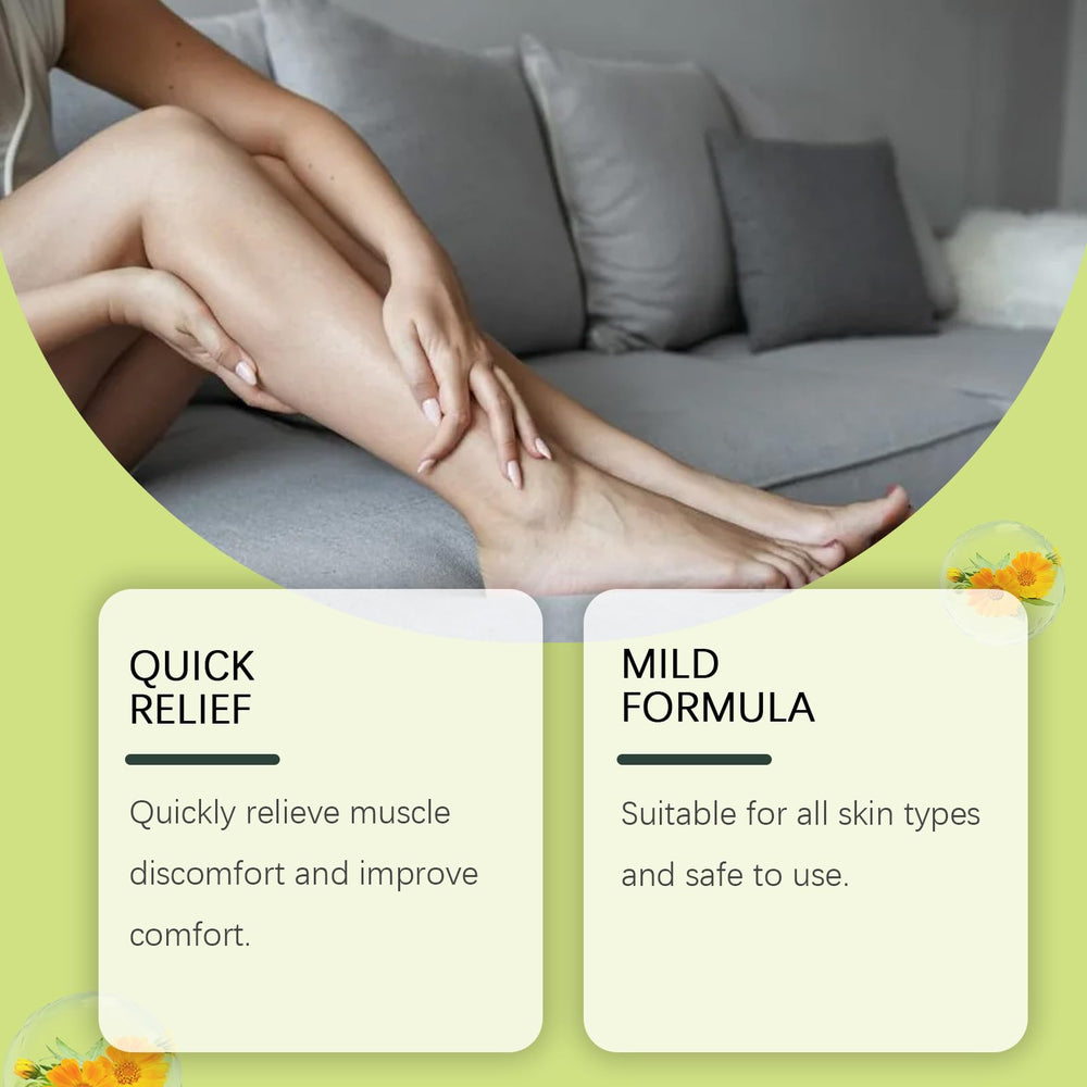 CXDFTL Miracle Balm applied to legs for soothing hydration