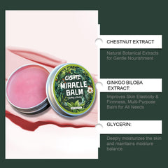 CXDFTL Miracle Balm pack visual shows compact jars for travel-friendly hydration.