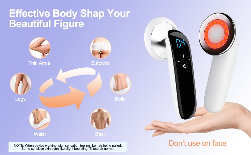CXGRISE arm area massage for contouring and relaxation.