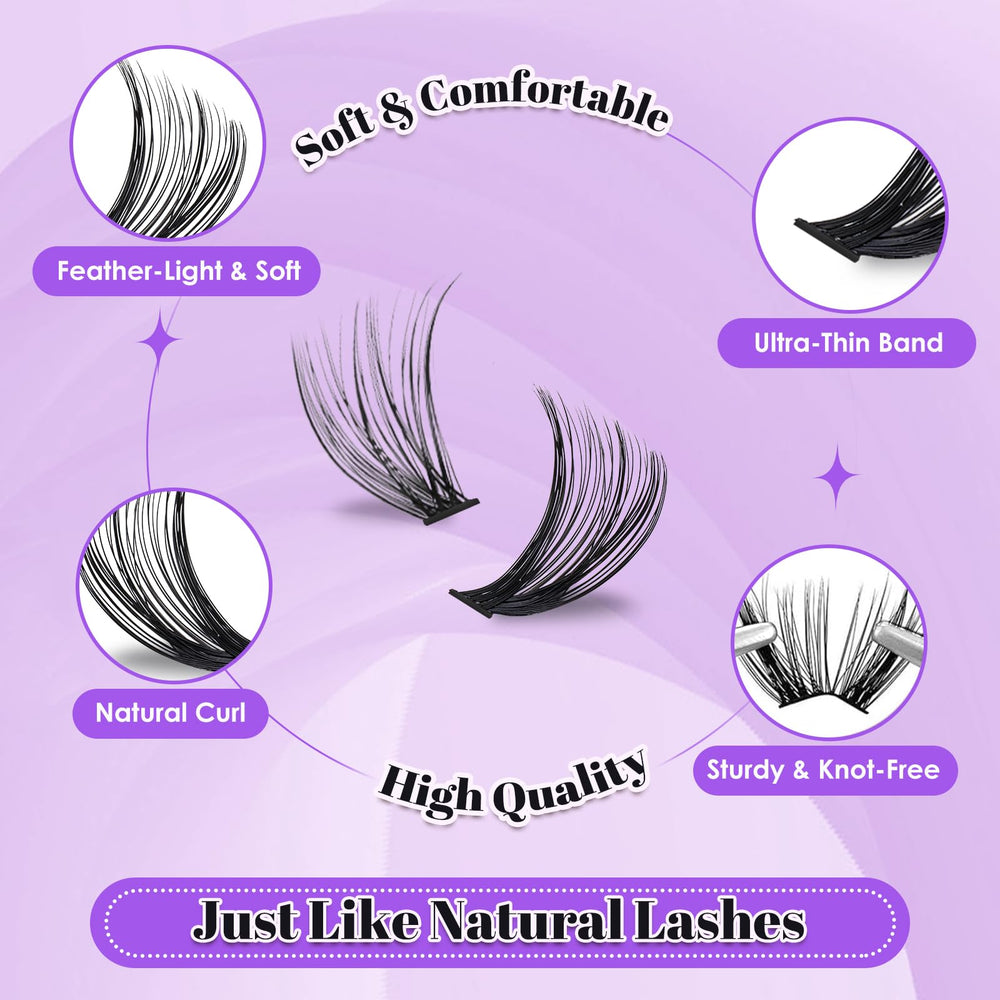 CyanoooGenesis lash densities 30 to 60D and lengths 9 to 16 mm for customization