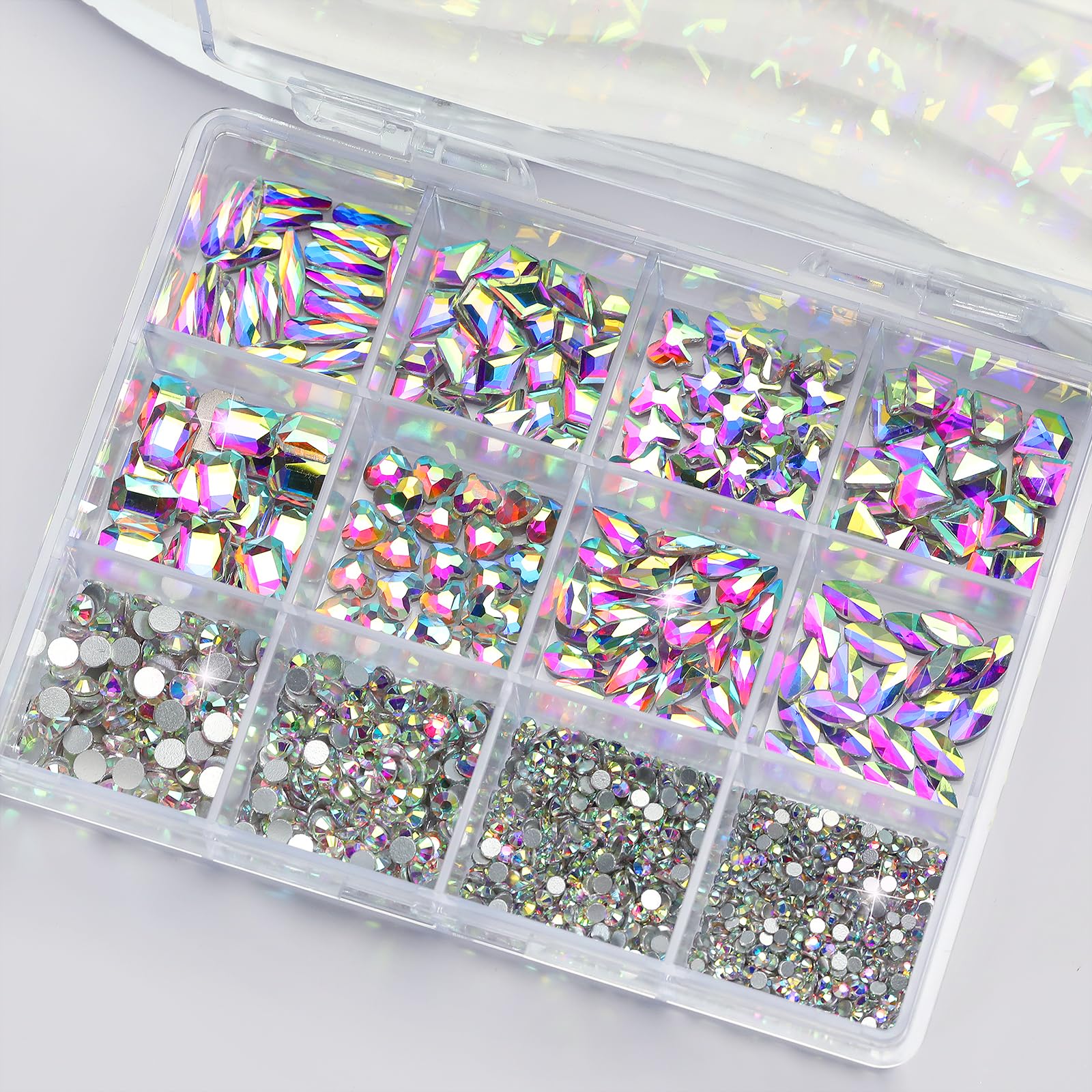 Cycullinyt versatile rhinestones for nails and crafts
