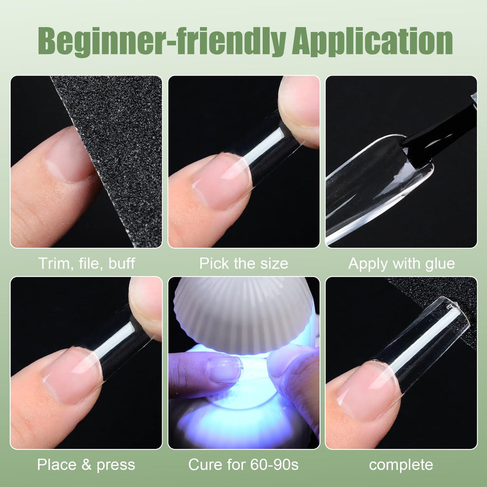 Cycullinyt long-lasting tips can endure weeks with proper technique.