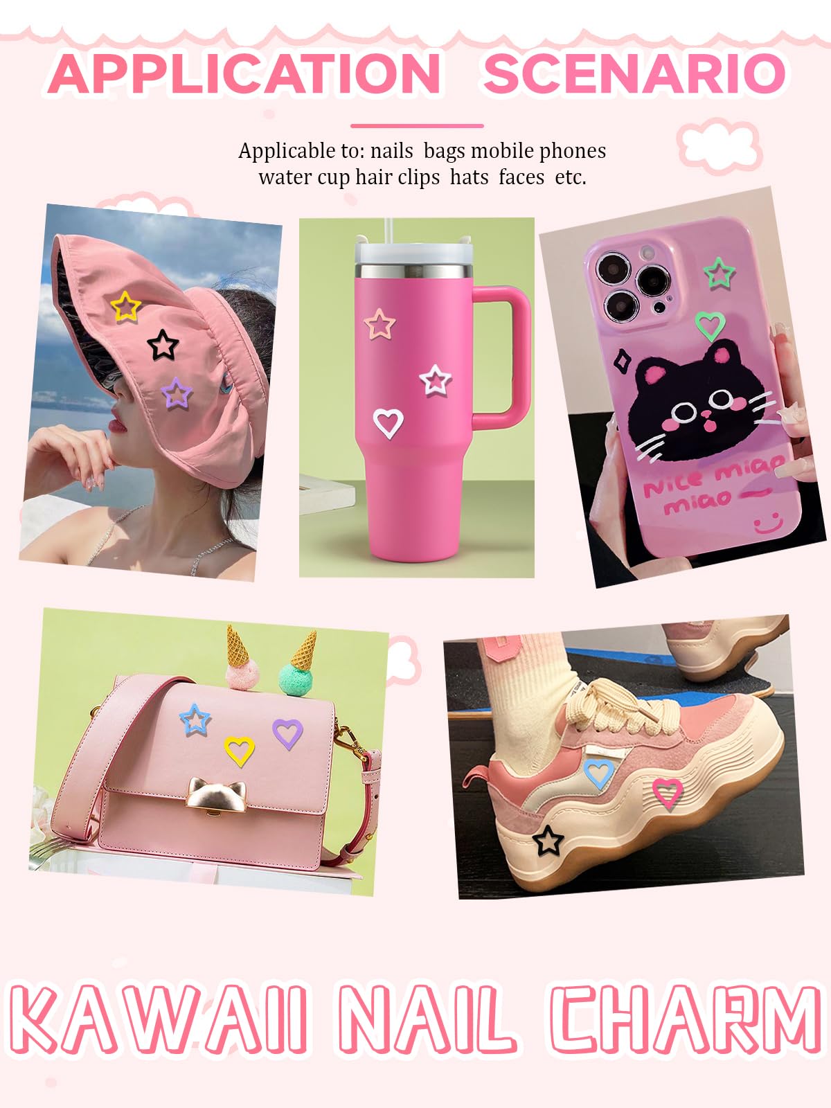 CYHYII gift-ready nail charms for nail lovers and crafting enthusiasts.