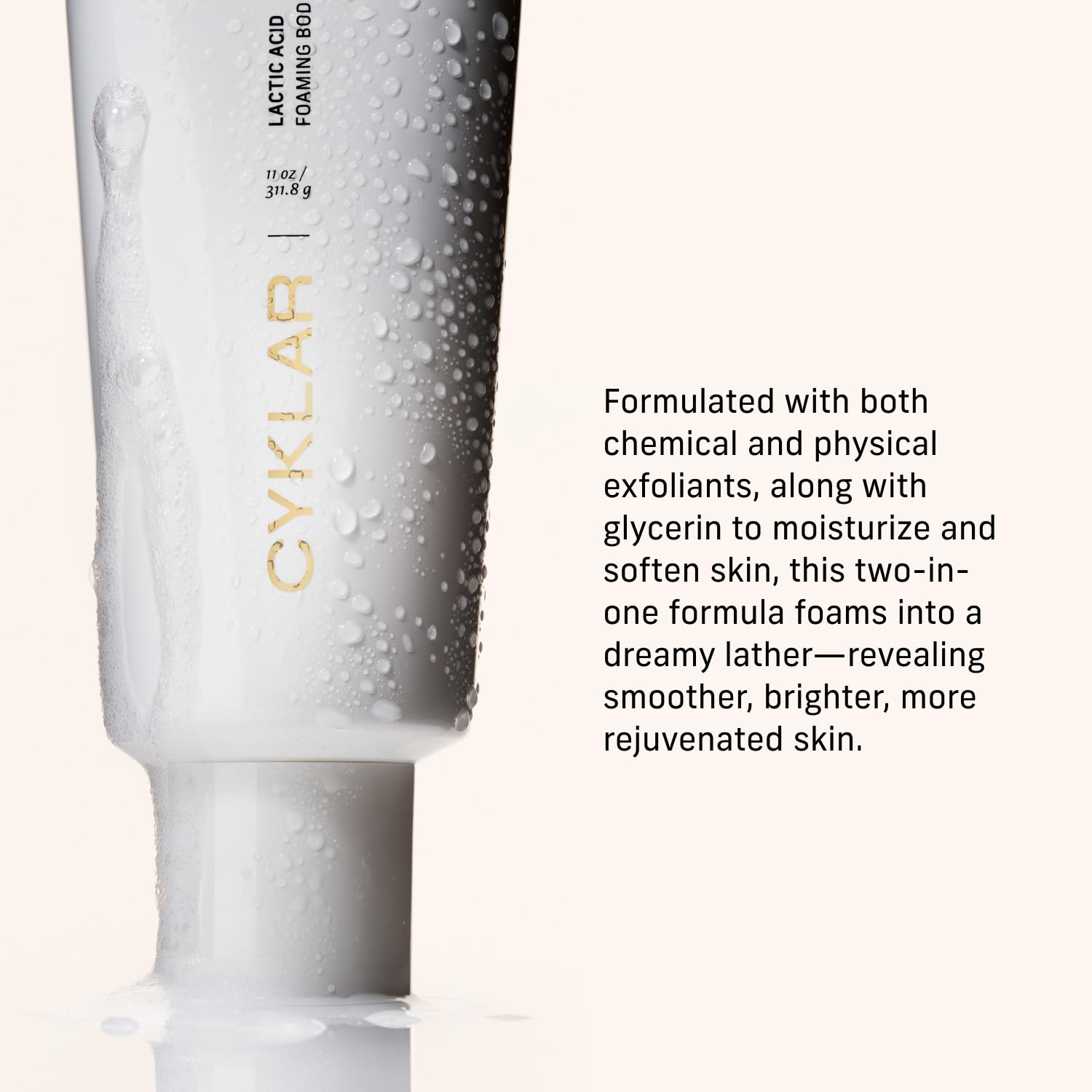 CYKLAR volcanic pumice detail for physical exfoliation.