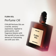 CYKLAR perfume oil roll-on application demonstrates precise, mess-free scent delivery