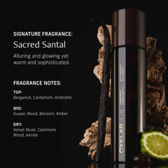 Texture glide of CYKLAR Body Oil shows quick absorption without greasiness.