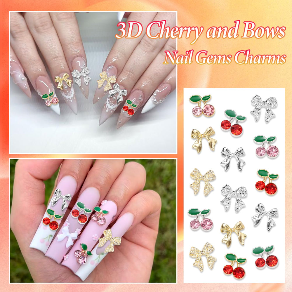 Cynailli premium-quality nail charms with durable glossy finish
